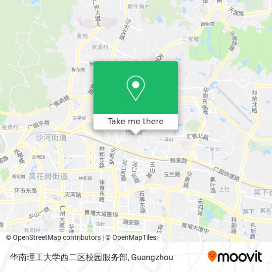 华南理工大学西二区校园服务部 map