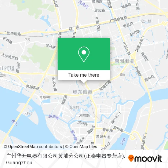 广州华开电器有限公司黄埔分公司(正泰电器专营店) map