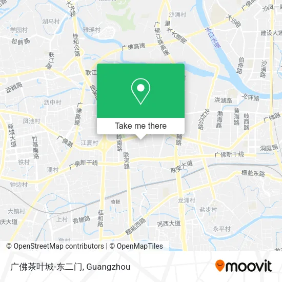 广佛茶叶城-东二门 map