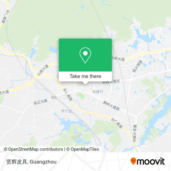 贤辉皮具 map