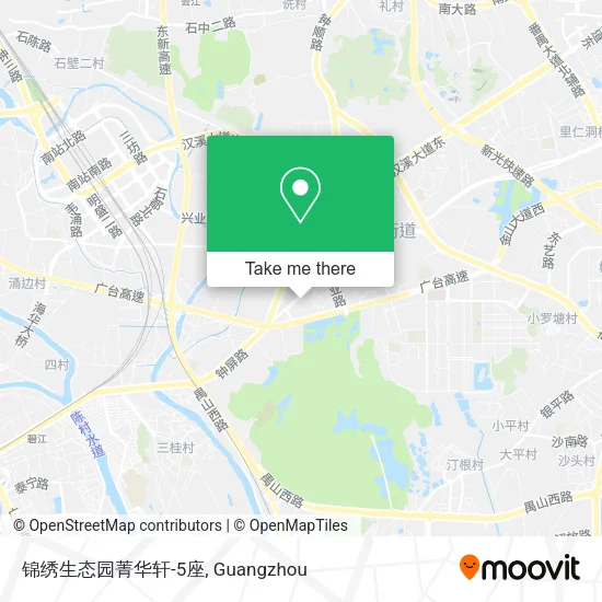 锦绣生态园菁华轩-5座 map