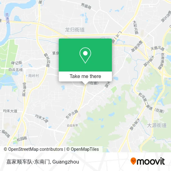 嘉家顺车队-东南门 map