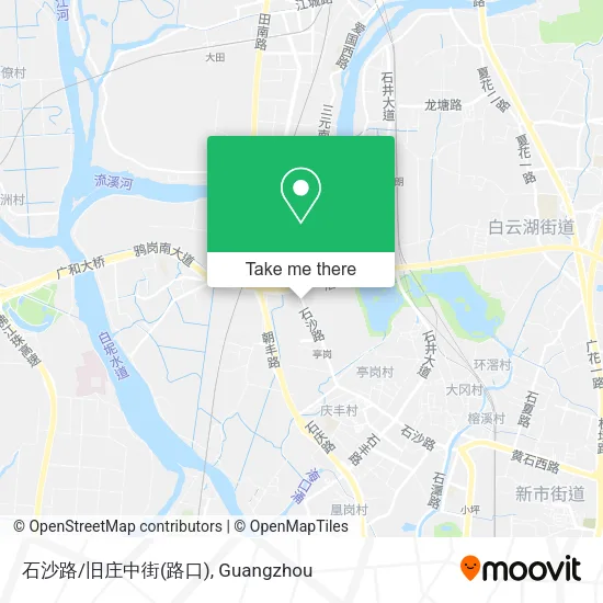 石沙路/旧庄中街(路口) map