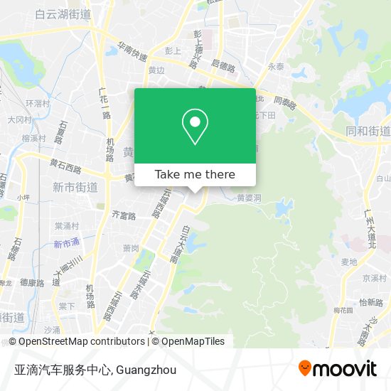 亚滴汽车服务中心 map
