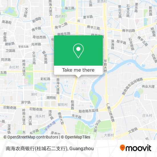 南海农商银行(桂城石二支行) map