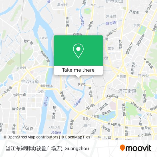 湛江海鲜粥城(骏盈广场店) map