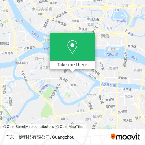广东一健科技有限公司 map