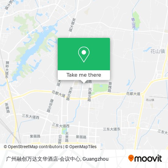 广州融创万达文华酒店-会议中心 map