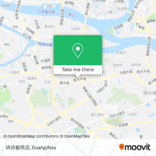 诗诗极简店 map