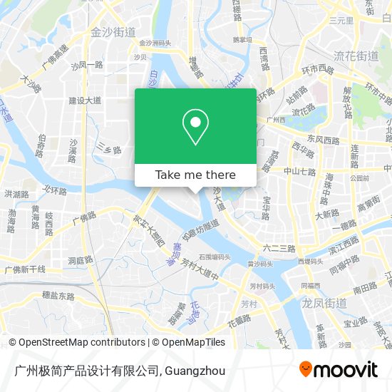 广州极简产品设计有限公司 map