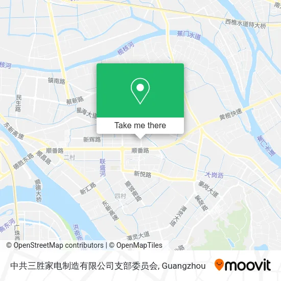 中共三胜家电制造有限公司支部委员会 map