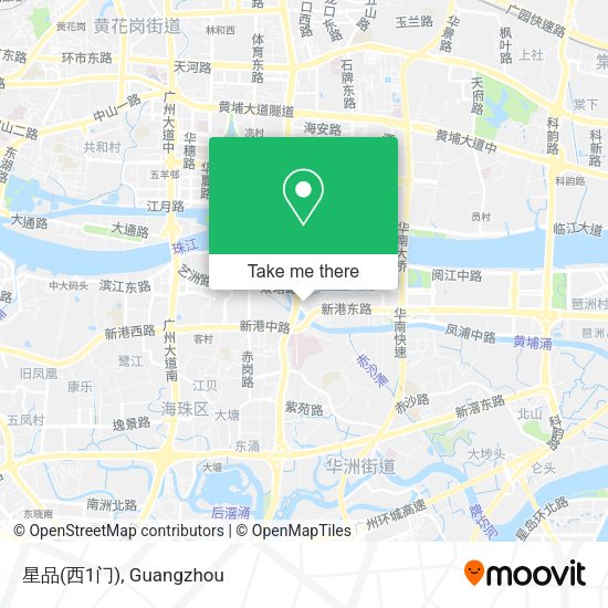 星品(西1门) map