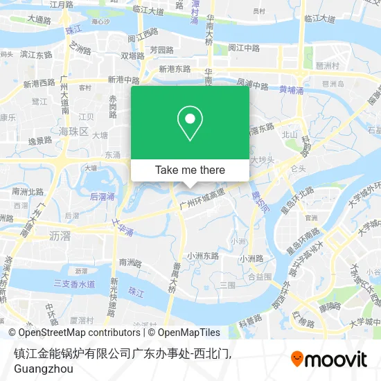 镇江金能锅炉有限公司广东办事处-西北门 map