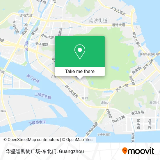 华盛隆购物广场-东北门 map