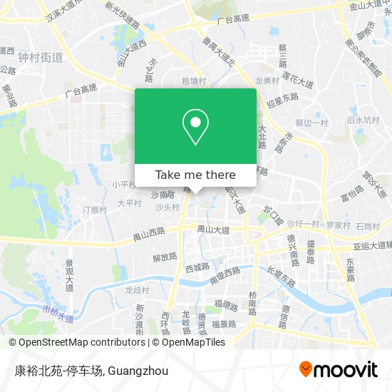 康裕北苑-停车场 map