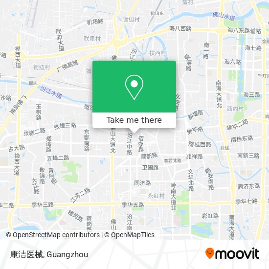康洁医械 map