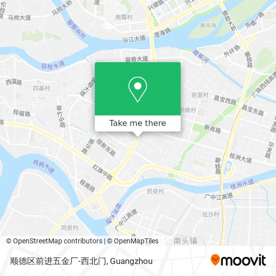 顺德区前进五金厂-西北门 map