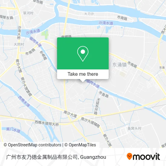 广州市友乃德金属制品有限公司 map