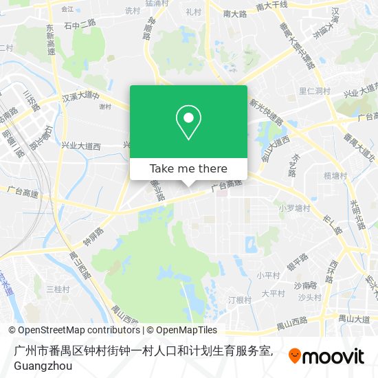广州市番禺区钟村街钟一村人口和计划生育服务室 map
