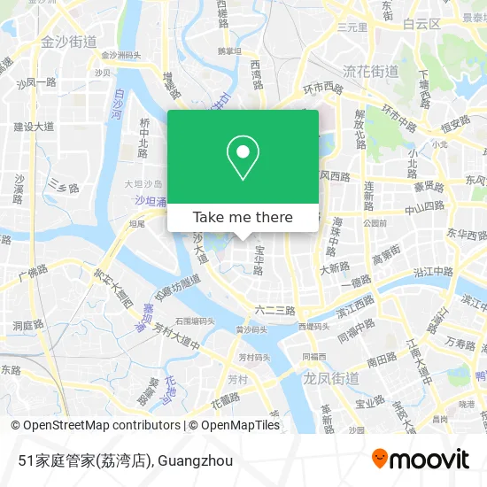 51家庭管家(荔湾店) map
