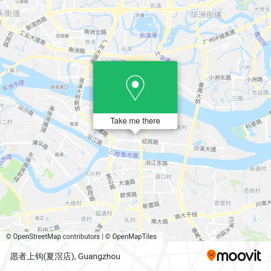 愿者上钩(夏滘店) map