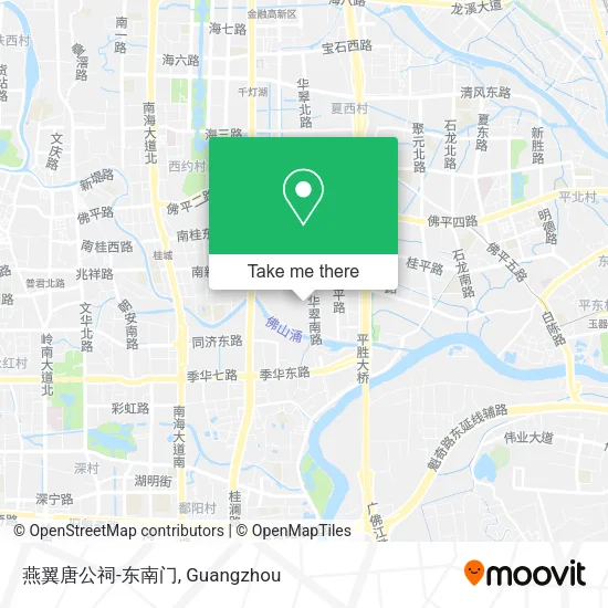 燕翼唐公祠-东南门 map