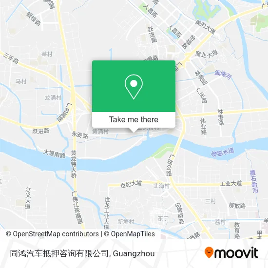 同鸿汽车抵押咨询有限公司 map