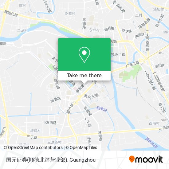 国元证券(顺德北滘营业部) map