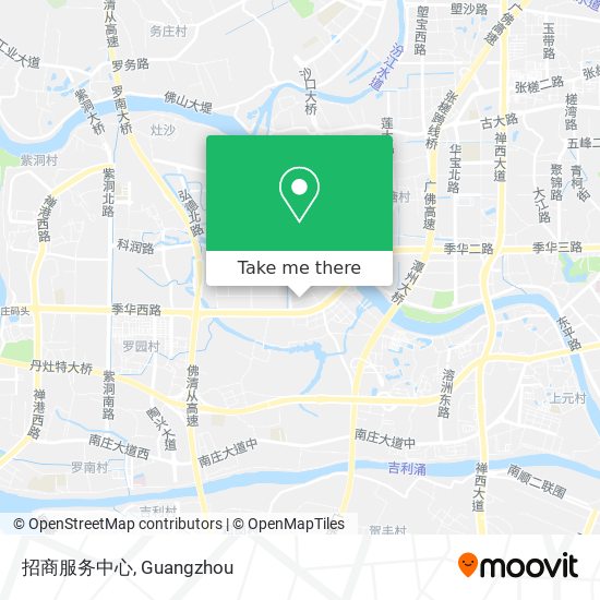 招商服务中心 map