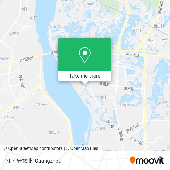 江南轩旅业 map