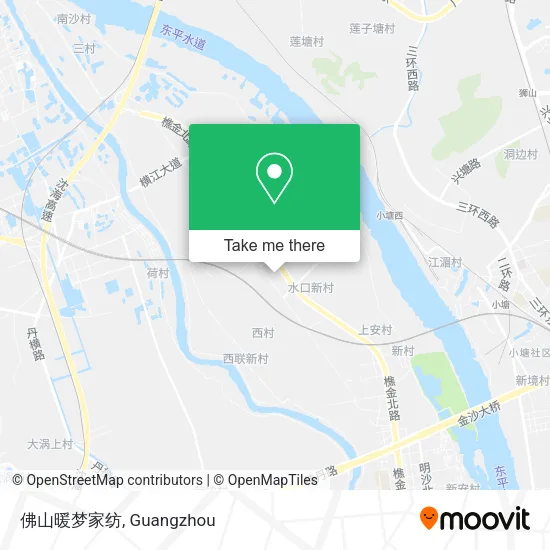 佛山暖梦家纺 map