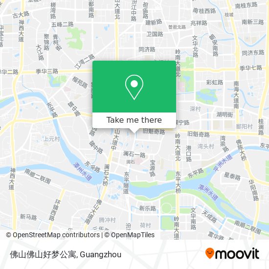 佛山佛山好梦公寓 map