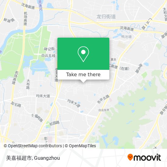 美嘉福超市 map