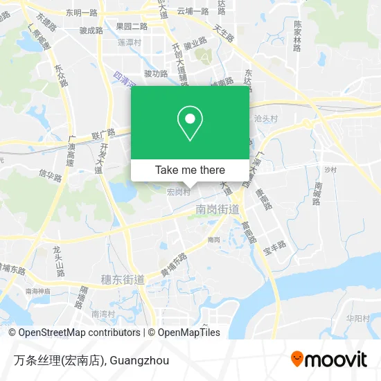 万条丝理(宏南店) map