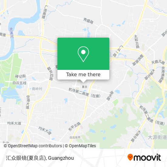 汇众眼镜(夏良店) map