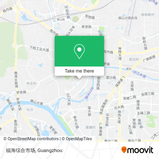 福海综合市场 map