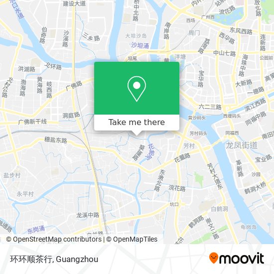 环环顺茶行 map