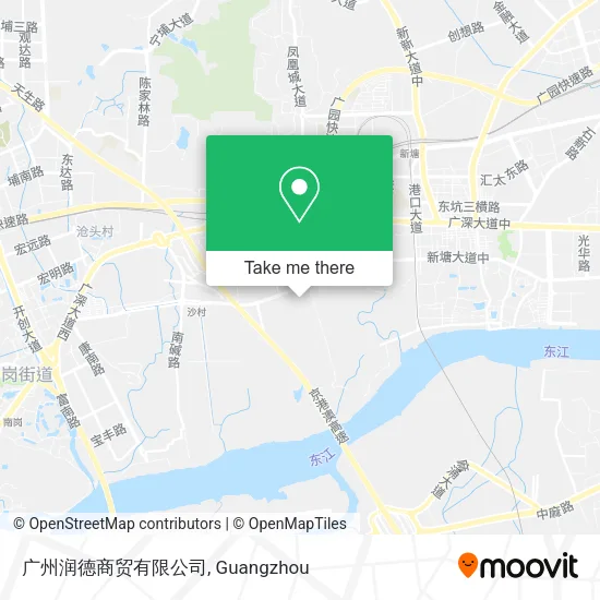 广州润德商贸有限公司 map