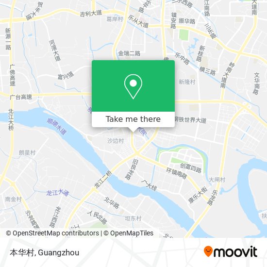 本华村 map