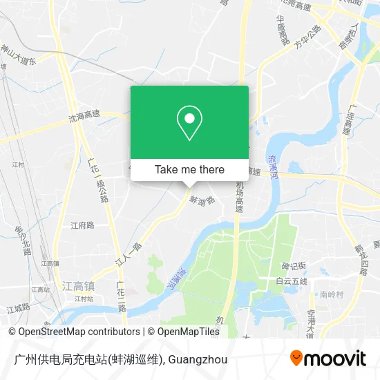 广州供电局充电站(蚌湖巡维) map