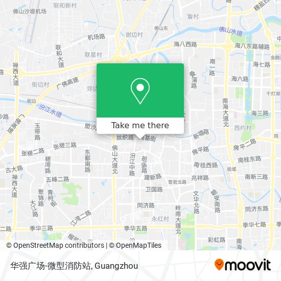 华强广场-微型消防站 map