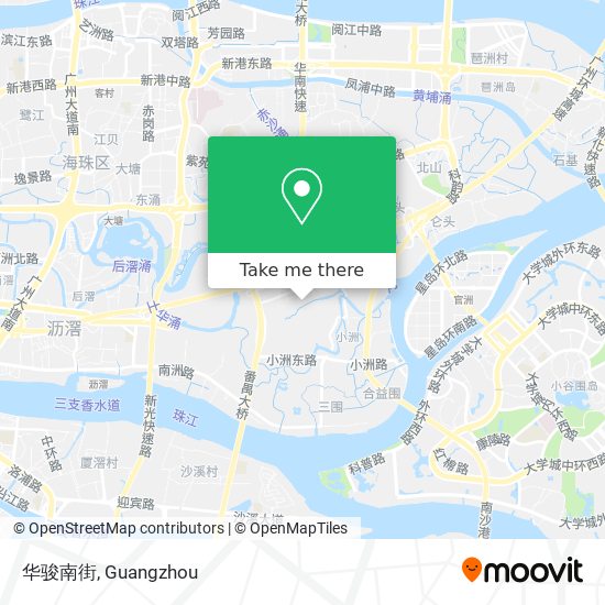华骏南街 map