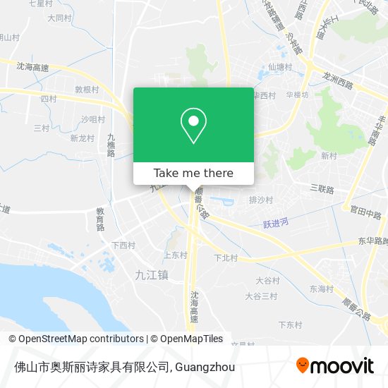 佛山市奥斯丽诗家具有限公司 map