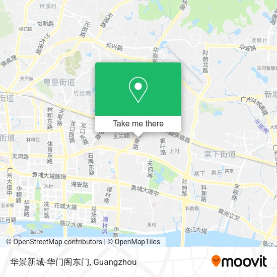 华景新城-华门阁东门 map