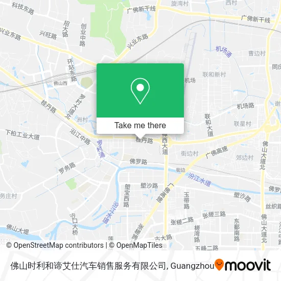 佛山时利和谛艾仕汽车销售服务有限公司 map