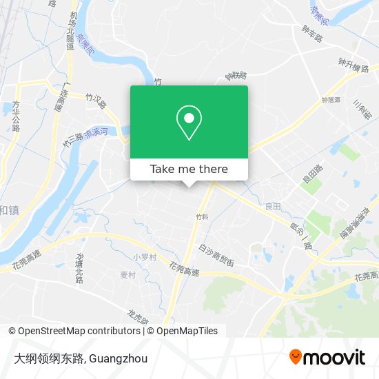 大纲领纲东路 map