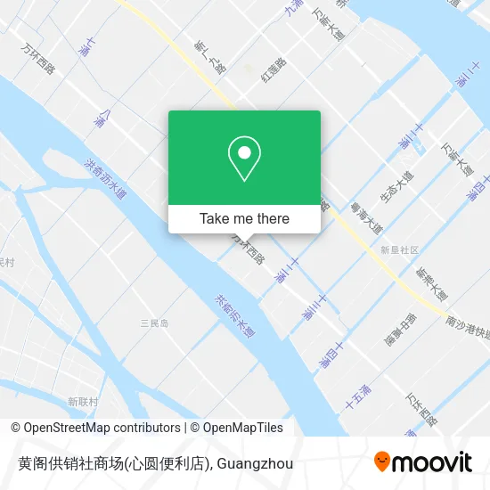 黄阁供销社商场(心圆便利店) map