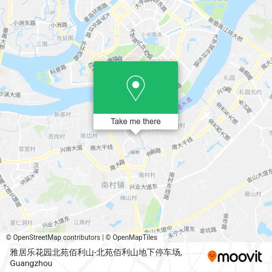 雅居乐花园北苑佰利山-北苑佰利山地下停车场 map
