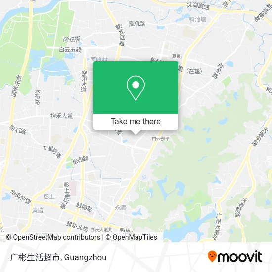 广彬生活超市 map