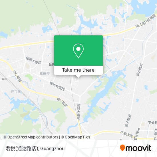 君悦(通达路店) map